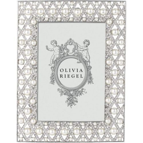  PEGEEN Austrian Perle & Crystal 5x7 frame by Olivia Riegel - 5x7