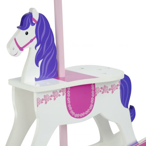  Olivias Little World Little Princess 18-inch Doll Carousel Rocking Horse by Teamson