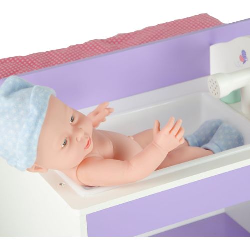  Olivias Little World TD-0203A - Little Princess 16 Baby Doll Changing Station with Storage - White