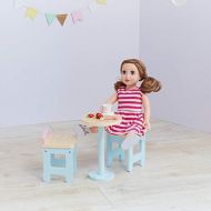 Olivias Little World - Modern Nordic Princess Doll bar Table & Chair Set