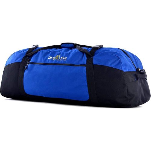  Olympia Sports Plus 36 Polyester Sports Duffel Bag in Royal Blue