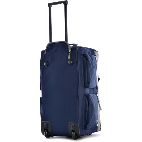  Olympia 8 Pocket Rolling Duffel Bag