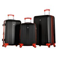 Olympia Apache 3pc Hardcase Spinner Set, Black/Red