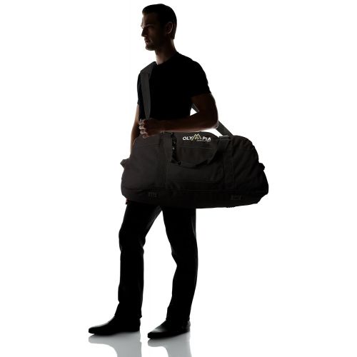  Olympia Luggage 30 Inch Sports Duffel Bag, Black, One Size