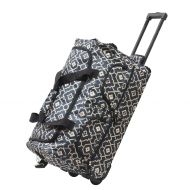 Olympia 22 Printed Rolling Duffel, Trellis One Size