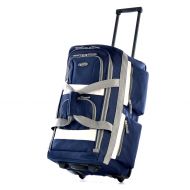 Olympia Luggage 29 8 Pocket Rolling Duffel Bag, Navy, One Size