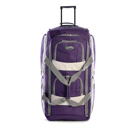  Olympia 33 8 Pocket Rolling Duffel, Dark Lavender