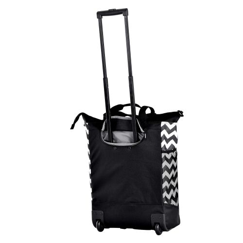  Olympia Fashion Rolling Shopper Tote - Houndstooth, 2300 cu. in.
