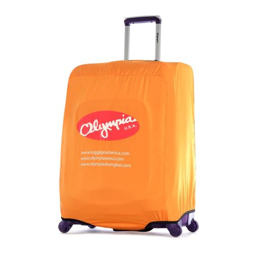  Olympia Marion Exp.3Pc Luggage Set W Luggage Cover, Violet, One Size