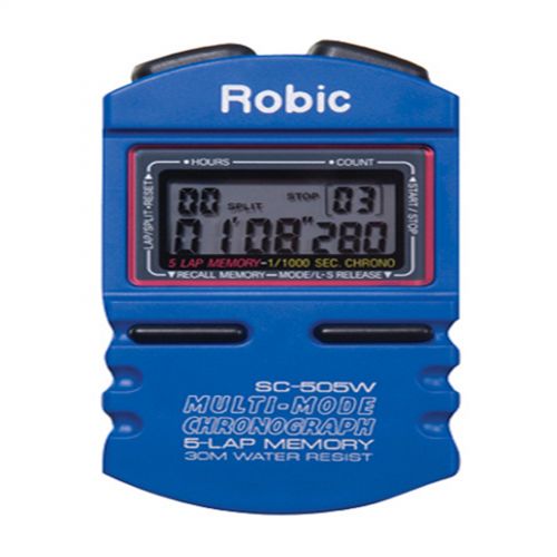  Robic SC-505W Stopwatch, Black