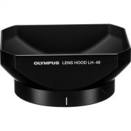 Olympus LH-48 Lens Hood for M.ZUIKO Digital ED 12mm f/2 Lens (Black)