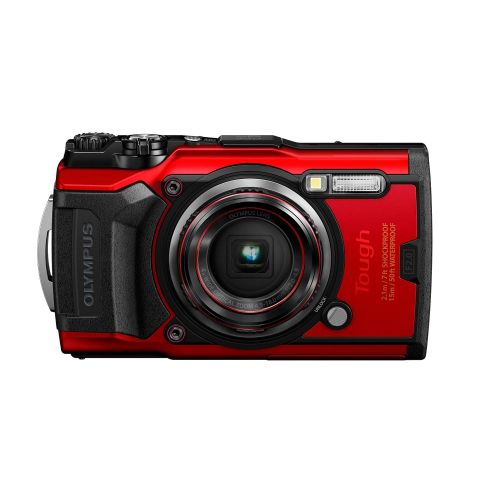  Olympus Tough TG-6 Waterproof Camera, Red