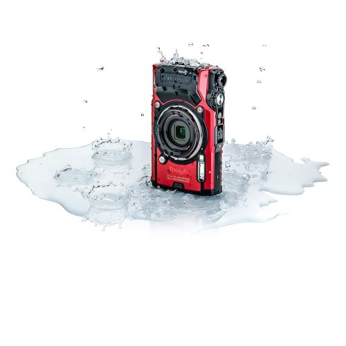  Olympus Tough TG-6 Waterproof Camera, Red