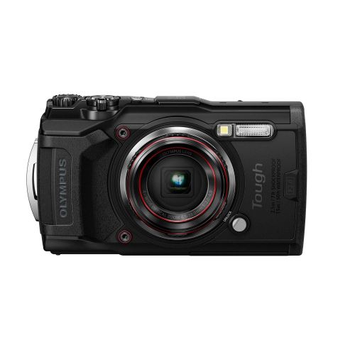  Olympus Tough TG-6 Waterproof Camera, Black