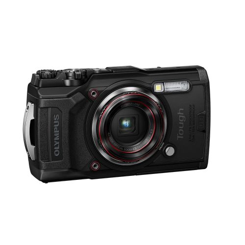  Olympus Tough TG-6 Waterproof Camera, Black