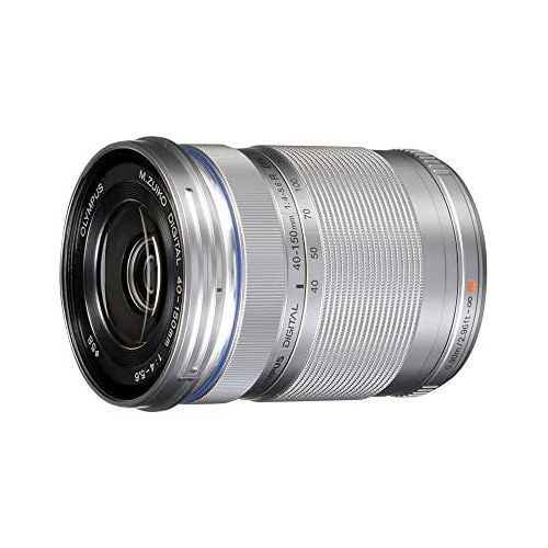  Olympus M.Zuiko Digital ED 40-150mm F4.0-5.6 R Zoom Lens, for Micro Four Thirds Cameras (Silver)