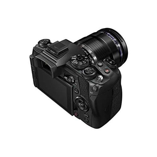  [아마존베스트]Olympus OM-D E-M1 Mark II System Camera, Up To 60 Frames Per Second, 121 AF Points, 20 Megapixels, 7.6 cm/3 Inches, TFT LCD Display, 4K Video, HDR, 5-Axis Image Stabiliser, Black