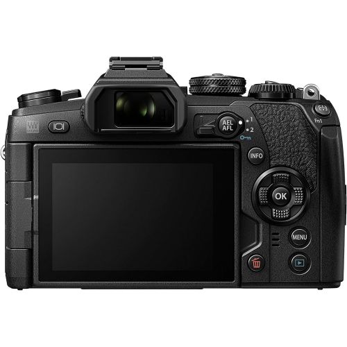  [아마존베스트]Olympus OM-D E-M1 Mark II System Camera, Up To 60 Frames Per Second, 121 AF Points, 20 Megapixels, 7.6 cm/3 Inches, TFT LCD Display, 4K Video, HDR, 5-Axis Image Stabiliser, Black