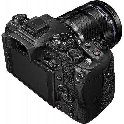  [아마존베스트]Olympus OM-D E-M1 Mark II System Camera, Up To 60 Frames Per Second, 121 AF Points, 20 Megapixels, 7.6 cm/3 Inches, TFT LCD Display, 4K Video, HDR, 5-Axis Image Stabiliser, Black