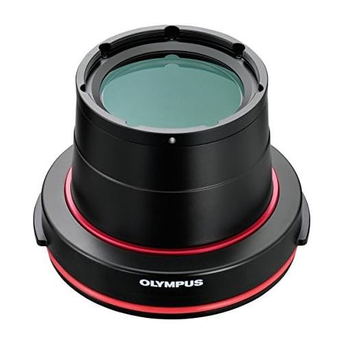  [아마존베스트]Olympus PPO-EP03 Underwater Lens Connector for PT-EP14 (E-M1 Mark II) Black