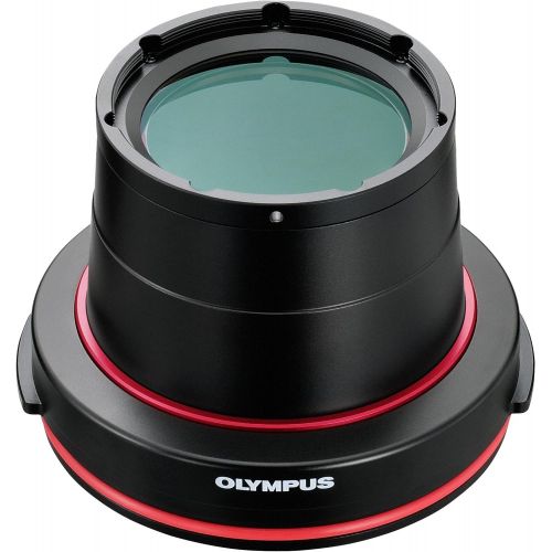  [아마존베스트]Olympus PPO-EP03 Underwater Lens Connector for PT-EP14 (E-M1 Mark II) Black