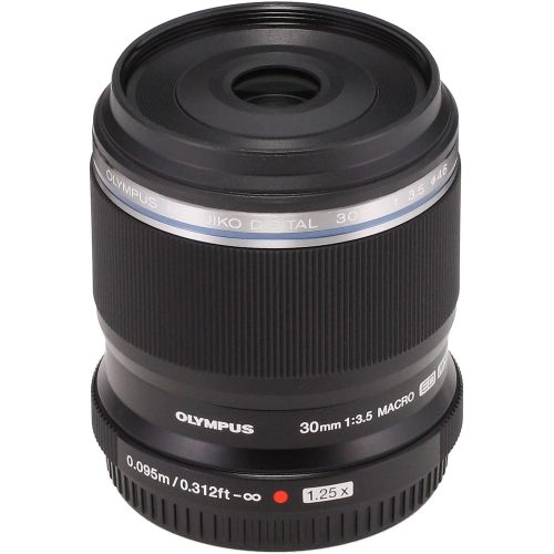  [아마존베스트]Olympus M.Zuiko Digital ED 30 mm F3.5 Macro Lens, Suitable for all MFT Cameras (Olympus OM-D & PEN Models, Panasonic G Series), Black