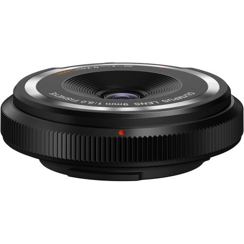  [아마존베스트]Olympus 9mm 1:8.0 Fish Eye Body Cap Lens - Black