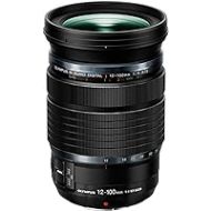 Olympus M. Zuiko Digital ED 12-100 mm F4 IS Pro Lens, Suitable for All MFT Cameras (Olympus OM-D & PEN Models, Panasonic G Series), Black