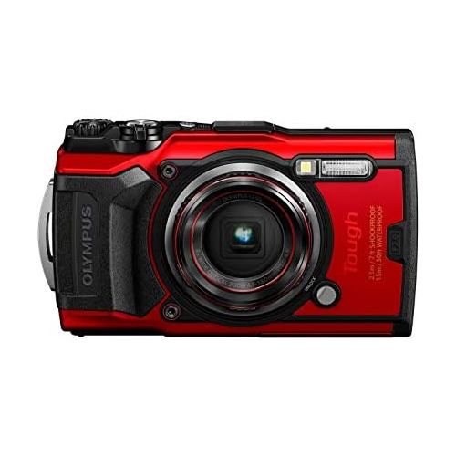  [아마존베스트]Olympus Tough TG-6 Digital Camera 12 MP, 25-100 mm, 1: 2.0 Lens, GPS, Manometer, Temperature Sensor, Compass