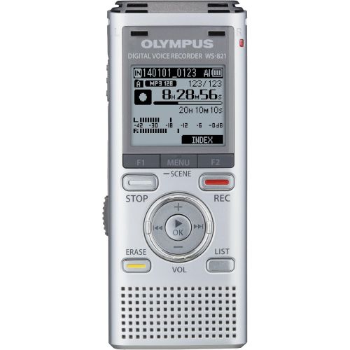  Olympus WS-821 Voice Recorders with 2 GB Built-In-Memory