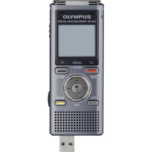  Olympus WS-822 GMT Voice Recorders with 4 GB Built-In-Memory