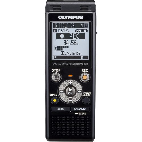  Olympus Digital Voice Recorder WS-853, Black