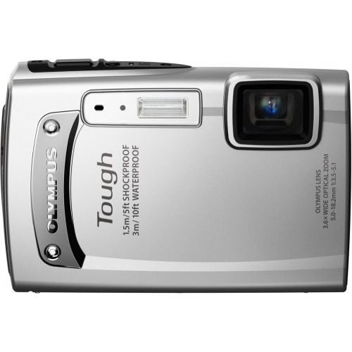  Olympus TG-310 Tough 14 MP Digital Camera , 3.6x Wide Optical Zoom (28mm), 2.7 LCD,(White) (Old Model)