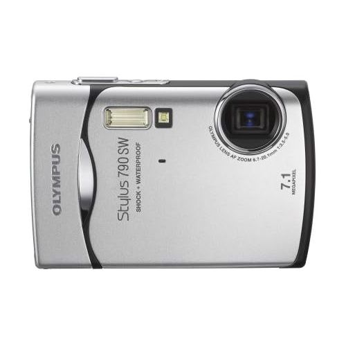  Olympus Stylus 790SW 7.1MP Waterproof Digital Camera with Dual Image Stabilized 3x Optical Zoom (Orange)