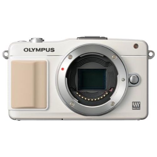  Olympus E-PM2 Mirrorless Digital Camera, White (Body Only)