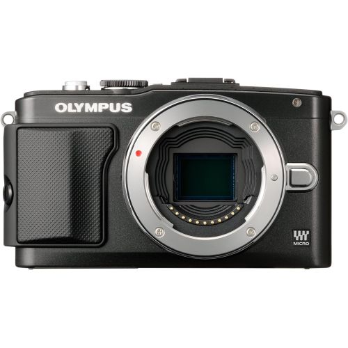  Olympus E-PL5 Interchangeable Lens Digital Camera with 14-42mm Lens (Black) - International Version (No Warranty)