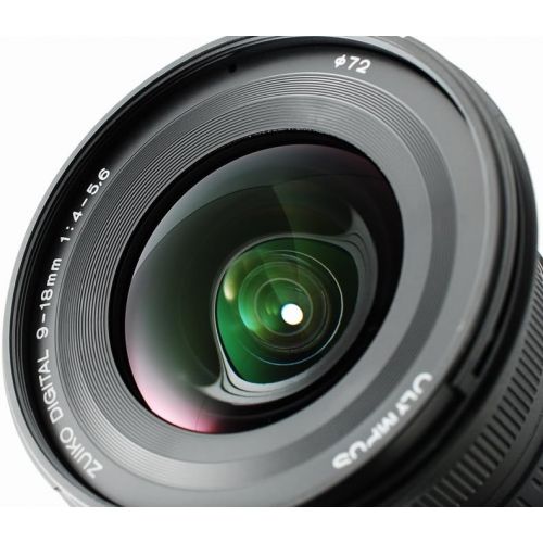  Olympus E 9-18mm f4.0-5.6 Zuiko Lens for Olympus Digital SLR Cameras - International Version (No Warranty)