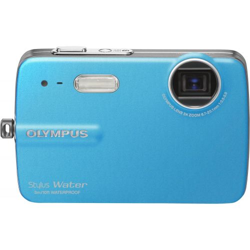 Olympus Stylus 550 WP 10MP Waterproof Digital Camera with 3x Optical Zoom and 2.5-Inch LCD (Blue)