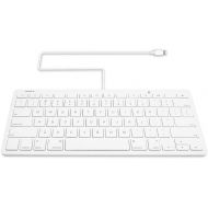 [아마존 핫딜] [아마존핫딜]Omars MFI Certified iPad Plug-n-Go Wired Keyboard with 8-pin Lightning Connector Compatible with Apple iPhone, iPad, or iPod Touch, Great for PARCC and Smarter Balanced Tests