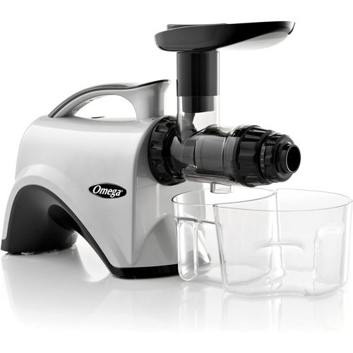  [아마존베스트]Omega NC800HDS Juicer Extractor and Nutrition System Creates Fruit Vegetable and Wheatgrass Juice Quiet Motor Slow Masticating Dual-Stage Extraction with Adjustable Settings, 150-W