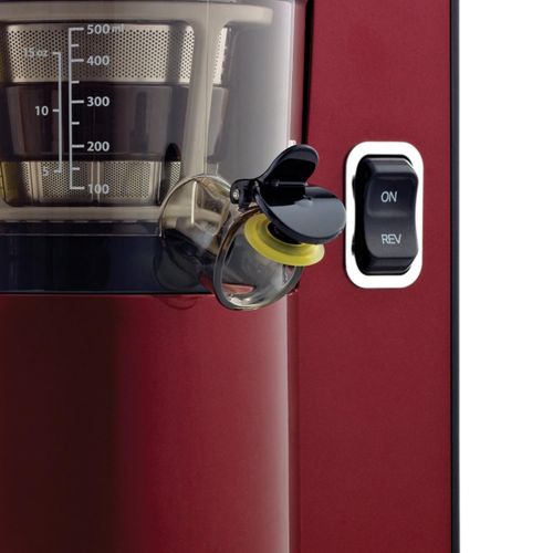  Omega Juicers Vertical Slow Masticating Juicer, 150-Watt, Red