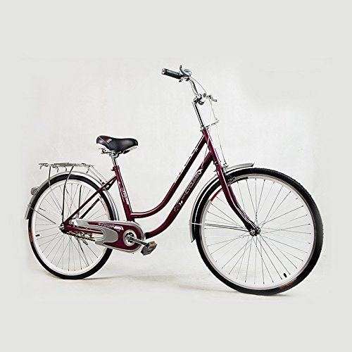  Omeng 26 Comfort Urban Commuter Bike（Single Speed, Pink）