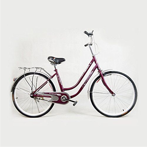  Omeng 26 Comfort Urban Commuter Bike（Single Speed, Pink）