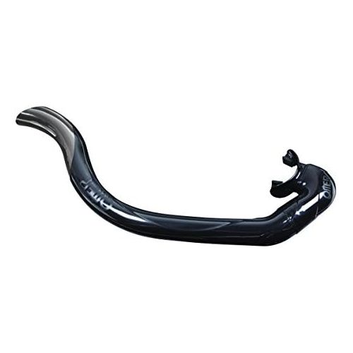  Omer Slalom Snorkel, Black/Grey Silicone