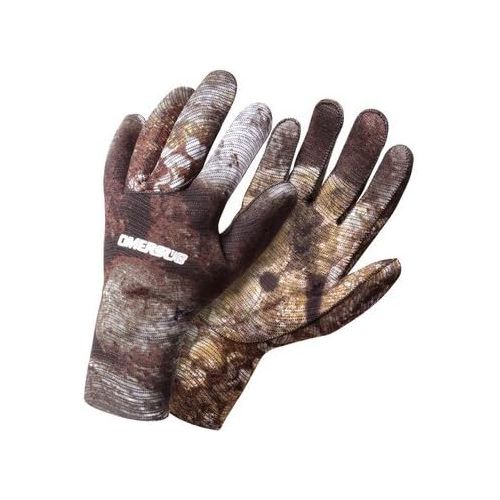  Omer OMER 2mm Camu 3D Camouflage Spearfishing Gloves