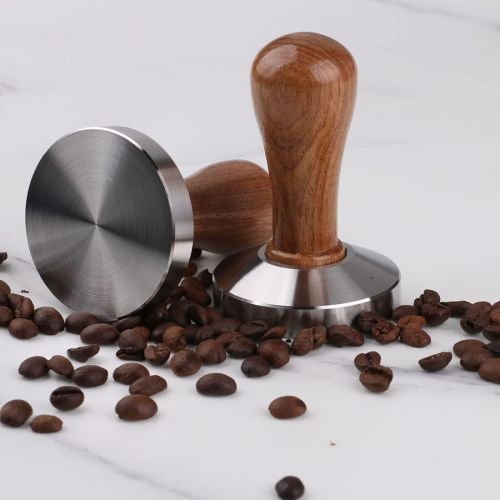  Omgogo Stainless Steel Coffee Tamper 51mm Barista Espresso Base Coffee Bean Press