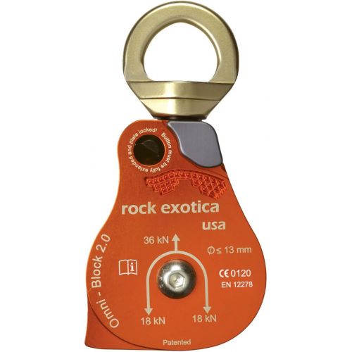  [아마존베스트]Rock Exotica P53 Omni-Block 2.0 Inch Swivel Pulley