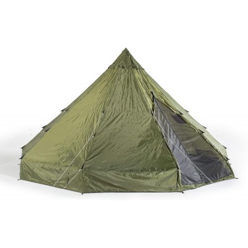  OmniCore Designs 12 Person 18' Teepee Camping Tent with Vented Roof