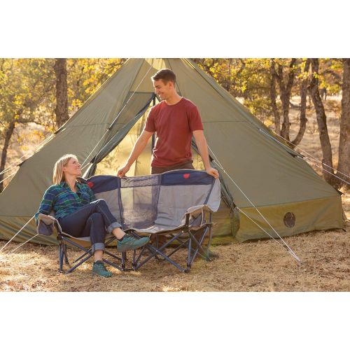  OmniCore Designs 12 Person 18' Teepee Camping Tent with Vented Roof