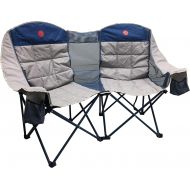 [아마존베스트]OmniCore Designs MoonPhase Home-Away LoveSeat Heavy Duty Oversized Folding Double Camp Chair Collection (Single, Double, Triple) (Double Loveseat)